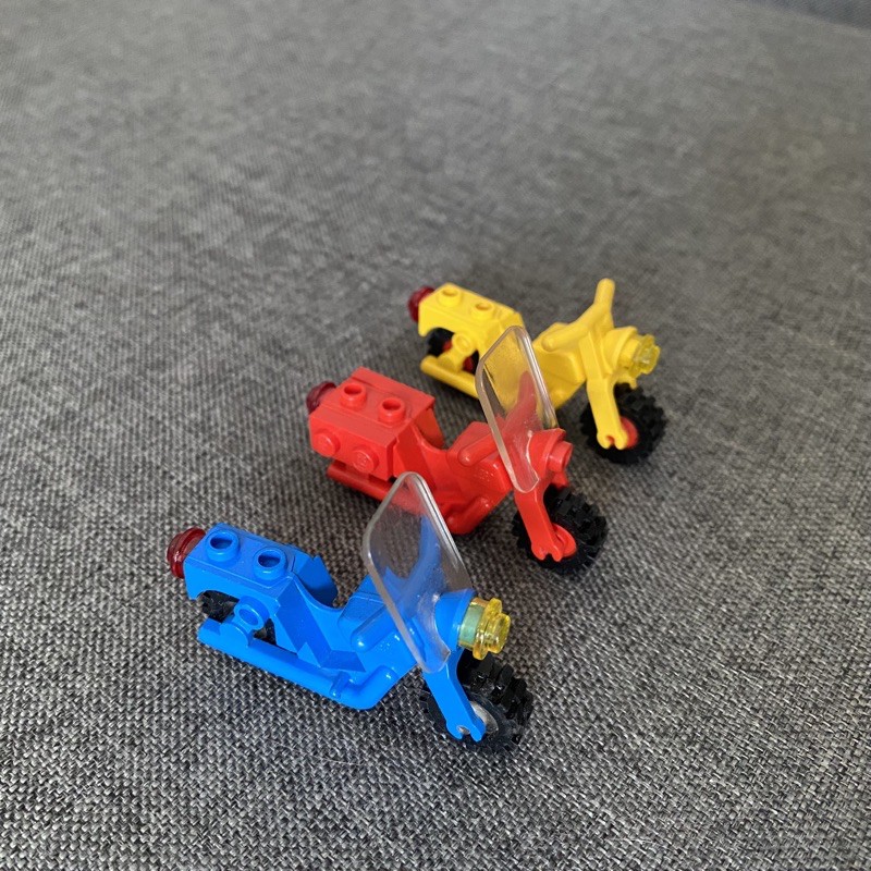 LEGO combo xe máy cổ teen 3 màu REAL