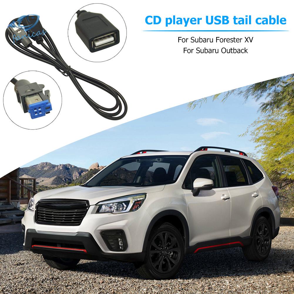 Dây Cáp Chuyển Đổi FANICAS USB Female Sang AUX-In 4Pin Cho Xe Hơi Subaru Forester XV