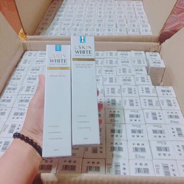 Ủ KÉN TẰM LSKIN WHITE ( Hàng săn date mới)