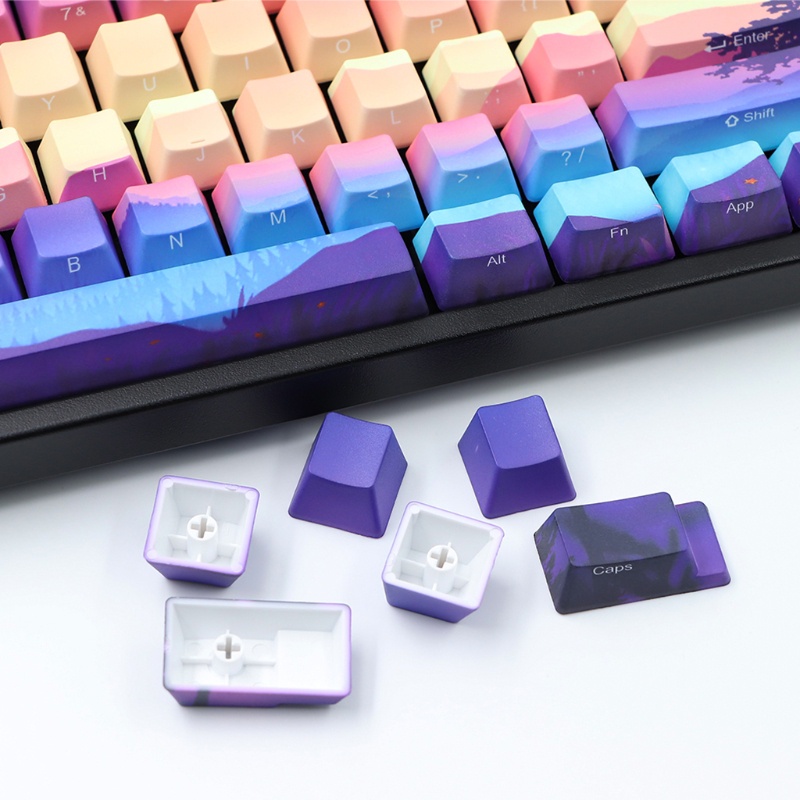 Nút Bàn Phím Cơ Pbt Họa Tiết Phong Cảnh | BigBuy360 - bigbuy360.vn