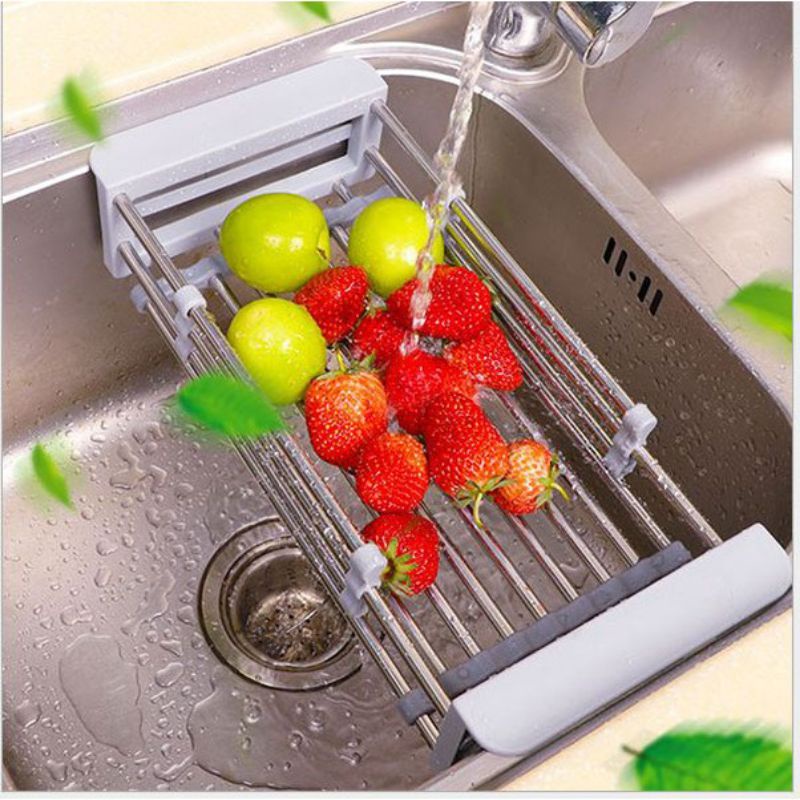 ✨ RỔ INOX DAINAM RÚT GỌN ĐA NĂNG