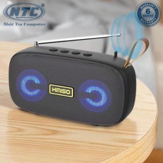 Loa bluetooth đa năng kimiso kms-305 tích hợp 2 loa bass - có anten và đèn led