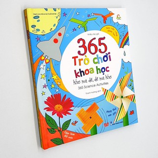 Sách - 365 Trò Chơi Khoa Học Khó Mà Dễ Dễ Mà Khó