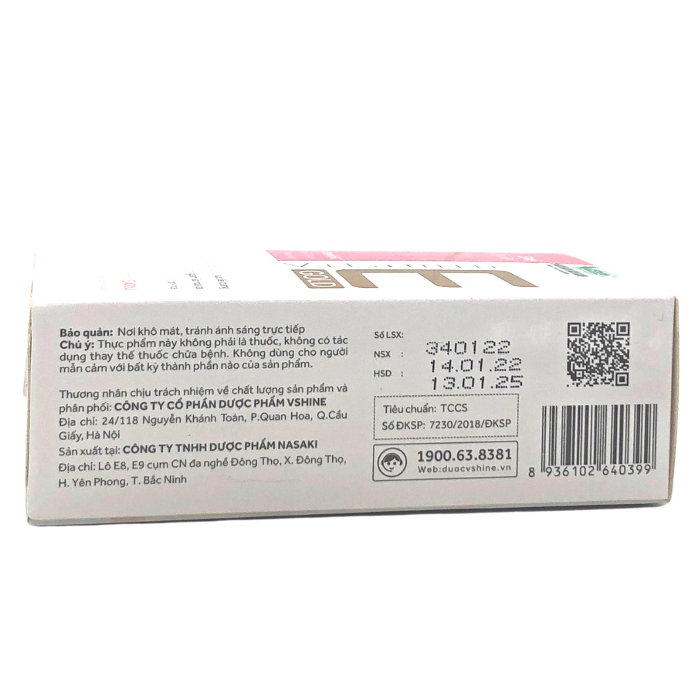 Vitamin E Gold - Tăng Cường Sức Đề Kháng Giảm Lão Hóa Da