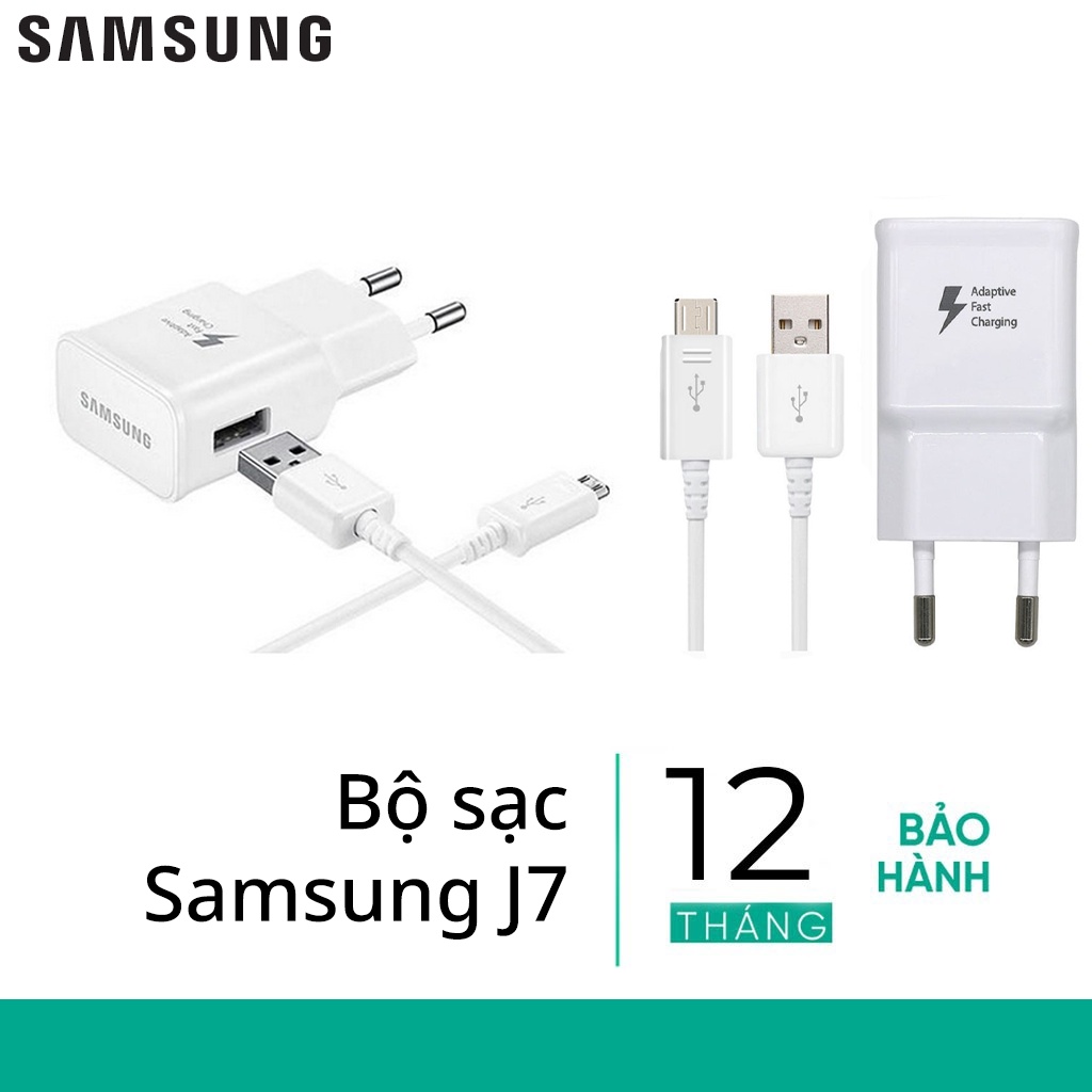 Bộ Sạc Cáp Samsung J7 Chính Hãng