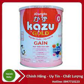 Sữa bột kazu gain gold 0+ ,1+, 2+ 810g tăng cân date 11 2023 - ảnh sản phẩm 3