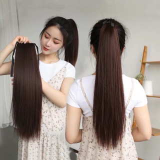 Tóc cột thẳng suôn dài 60cm