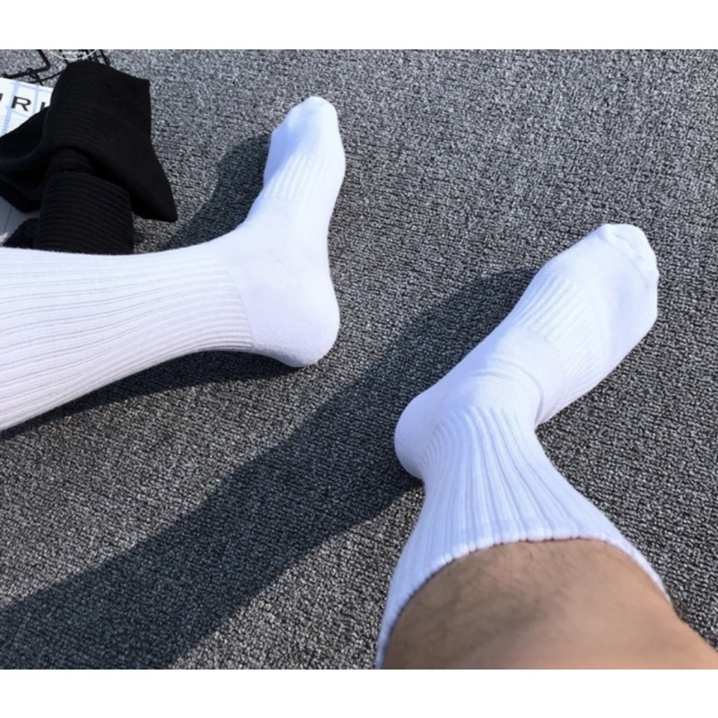 [SIÊU ĐẸP]Tất vớ cổ cao Nam Nữ unisex, tất cổ cao cotton mềm.