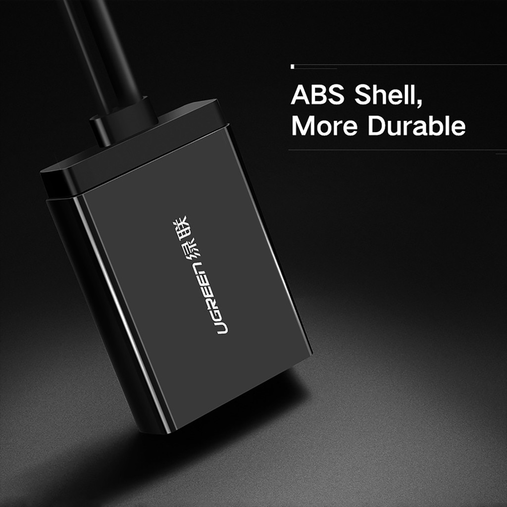 Cáp Chuyển Vga to Hdmi Audio+ Nguồn Usb Ugreen MM106