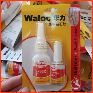 Keo be tông waloc  gắn đá siêu chắc phụ kiện trang trí móng phụ kiện làm móng hnnail