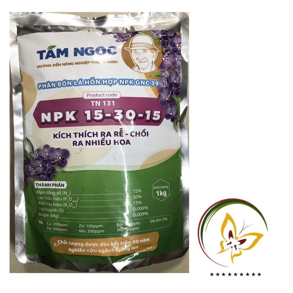 Phân Bón Lá Hỗn Hợp NPK 15-30-15 TN 131 - #416# 1kg