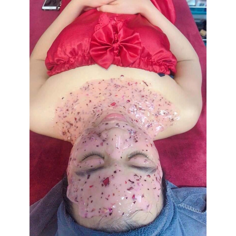 Mặt Nạ Hoa Hồng Cánh Hộp Collagen Cao Cấp Hàng Chính Hãng