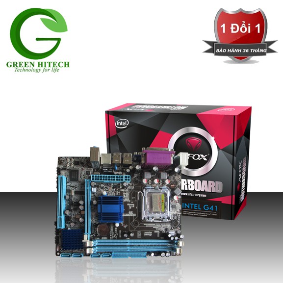 Bo mạch chủ - MAINBOARD AFOX G41 - Main chính hãng BH 36 tháng