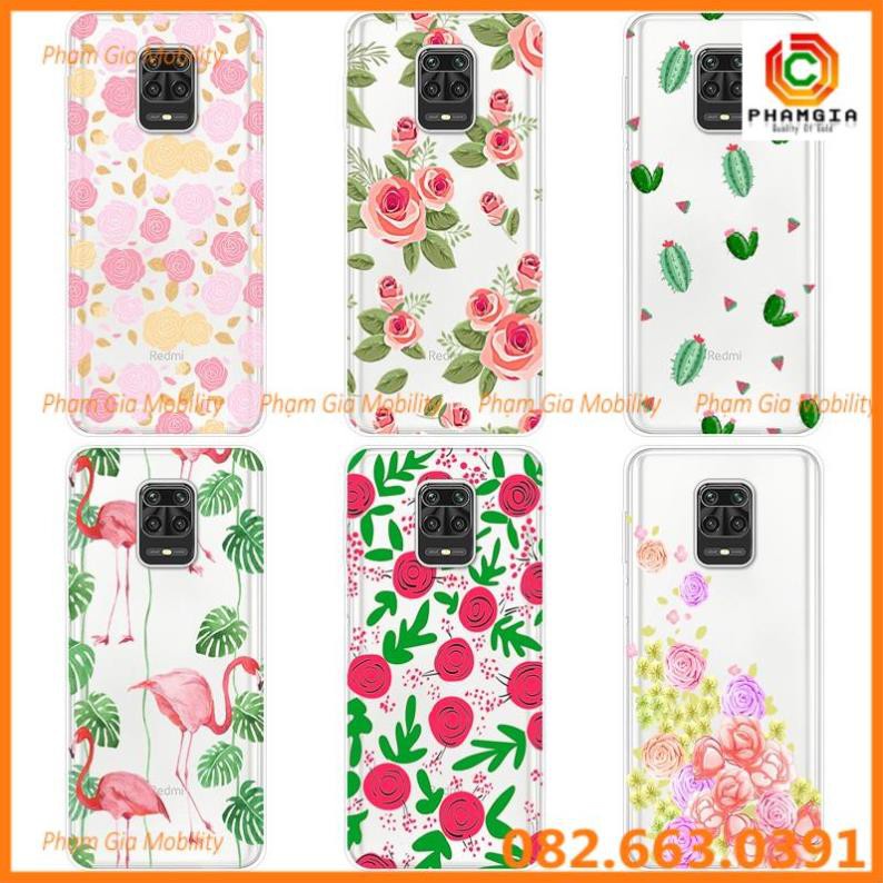 Ốp lưng Xiaomi Redmi Note 9S / Note 9 Pro / Note 9 Pro Max hình đẹp, hoa đẹp
