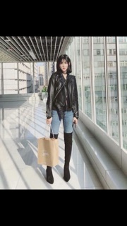 Áo da zara xuất