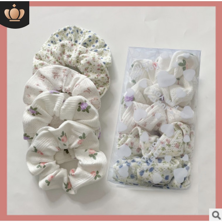 HOT SALE Dây buộc tóc, cột tóc scrunchies hoa quả dễ thương Orin K1273 mẫu ngẫu nhiên