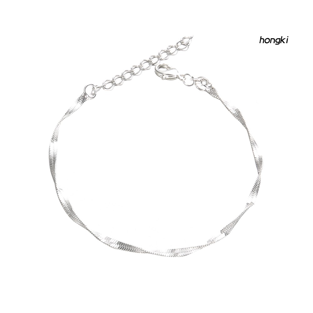 Lắc Chân Hợp Kim Đính Đá Phong Cách Boho Thời Trang Cho Nữ
