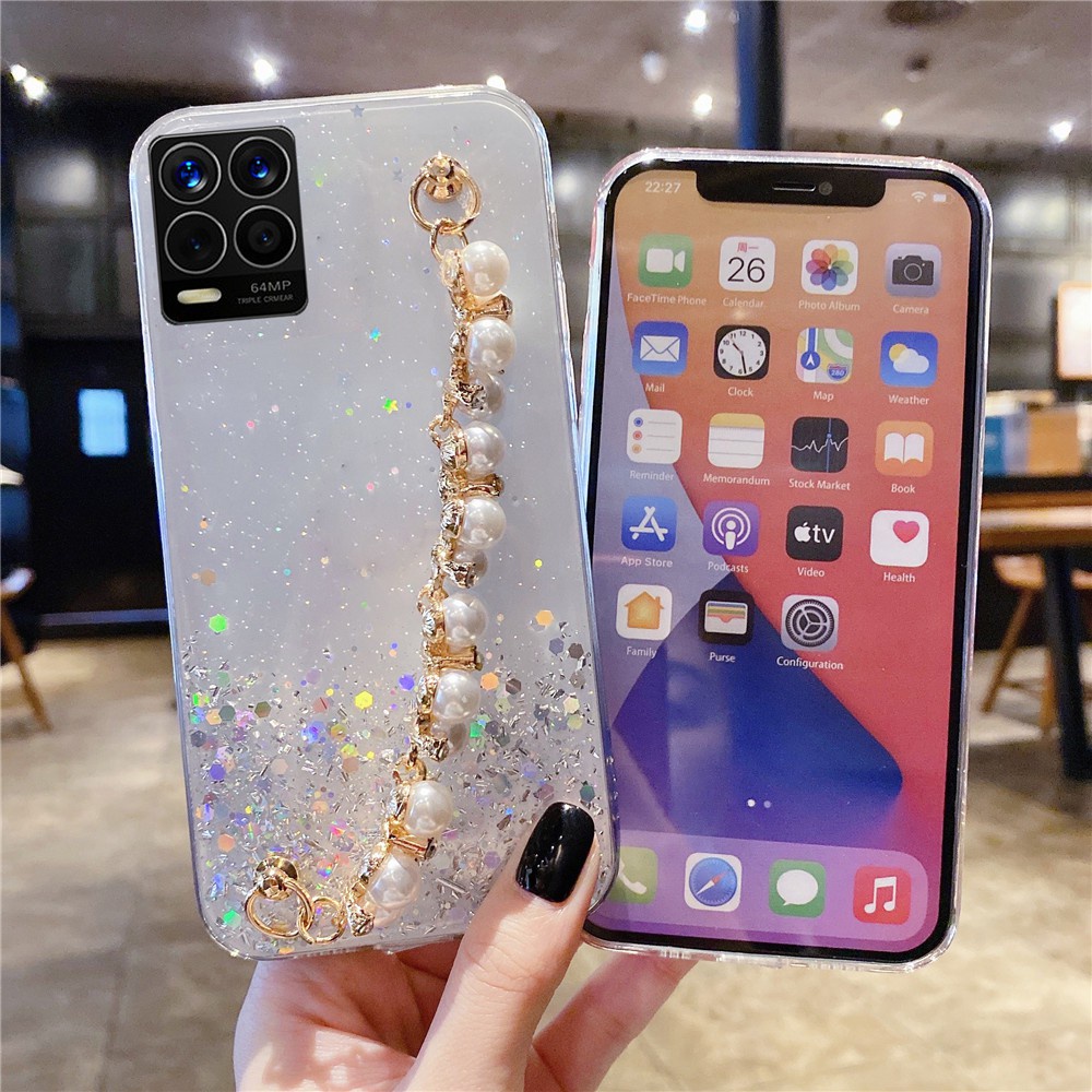 Ốp Điện Thoại Kim Tuyến Lấp Lánh Cho Oppo Realme 8 7 Pro 4g 7i 8pro 7pro Realme C25 C12 C17 C15 C11 6 5 5i C3