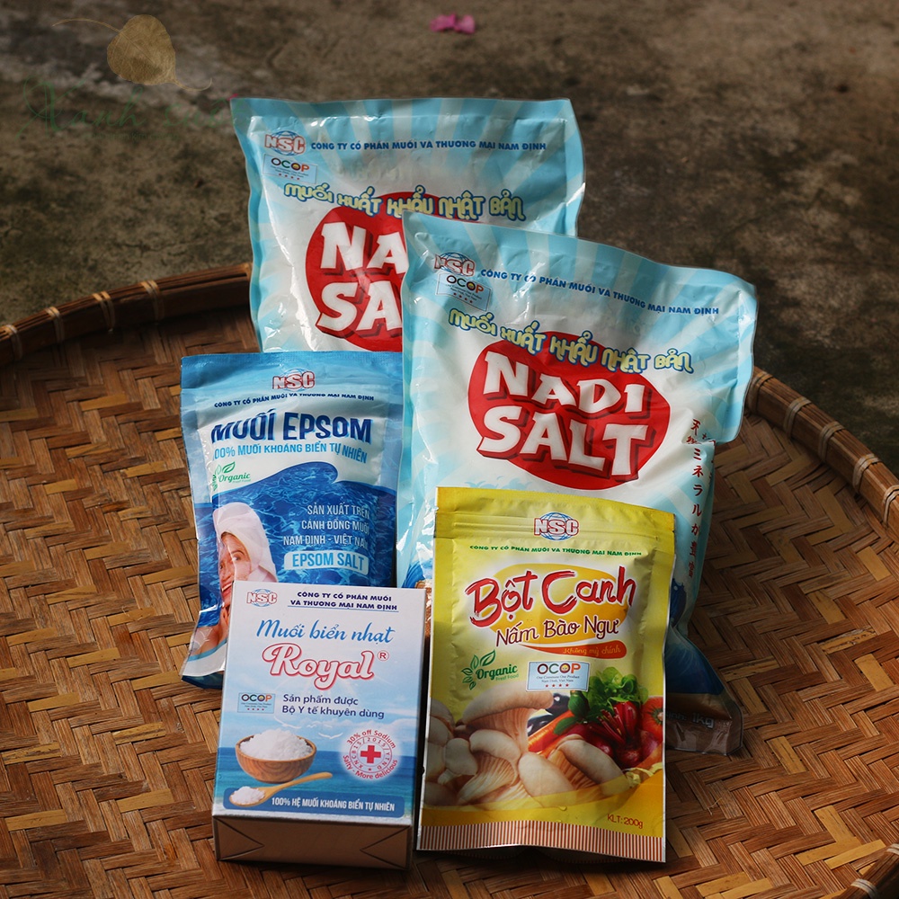 Muối Hạt Xuất Khẩu Nhật Bản- Nadi Salt- Muối Biển Sạch Nhiều Vi Khoáng