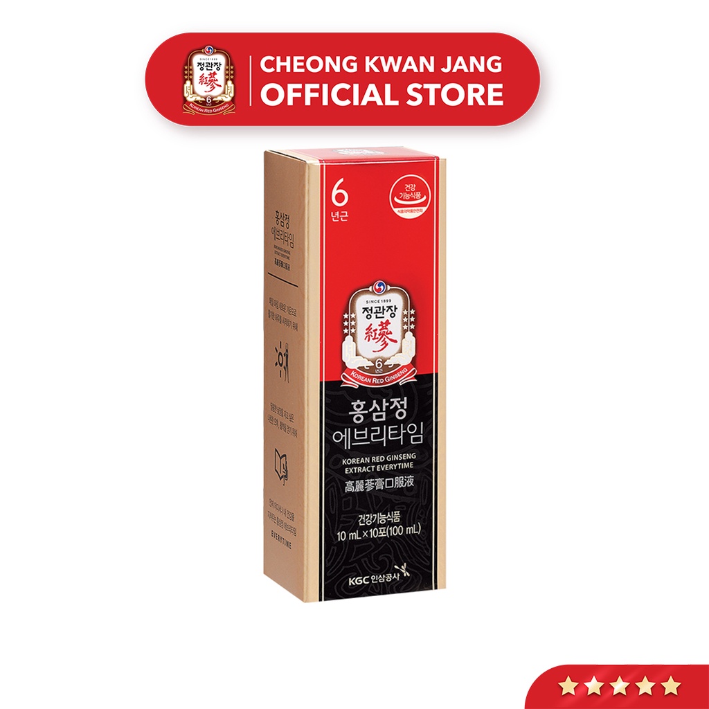 Tinh Chất Hồng Sâm Pha Sẵn KGC Cheong Kwan Jang EveryTime Original (30 gói)