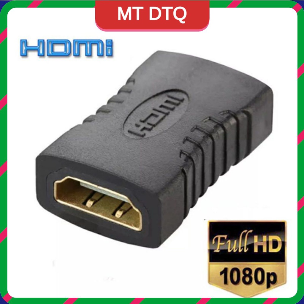 Đầu nối cáp HDMI 2 đầu âm dùng nối dài dây HDMI từ dây ngắn thành dài giá rẻ