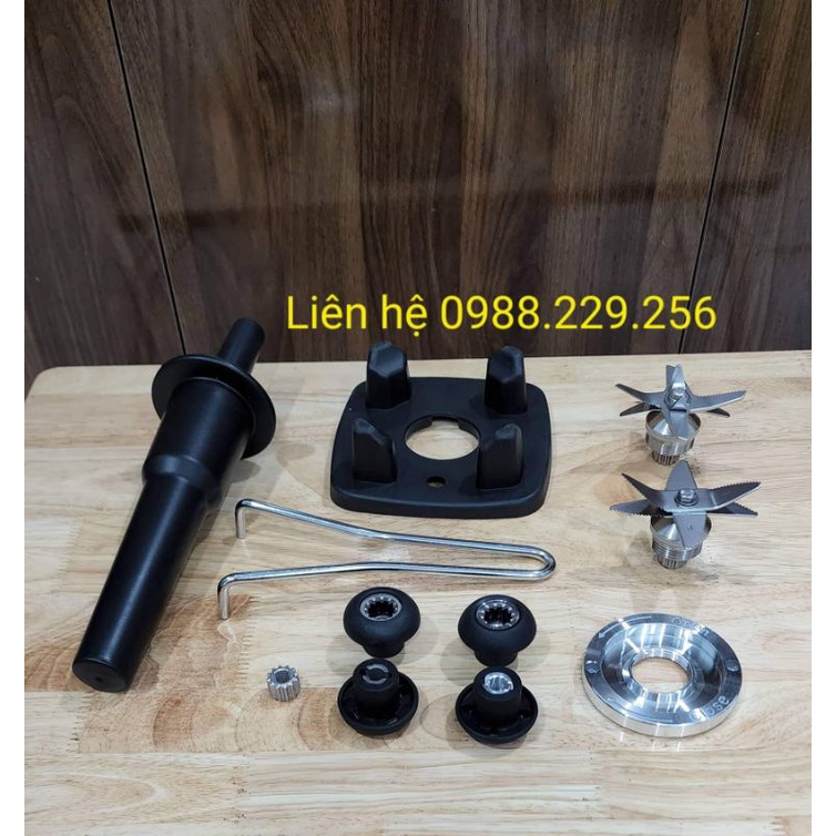 Phụ kiện máy xay sinh tố công nghiệp seoul ST2015, nhông, dao, đế đỡ, thanh mở
