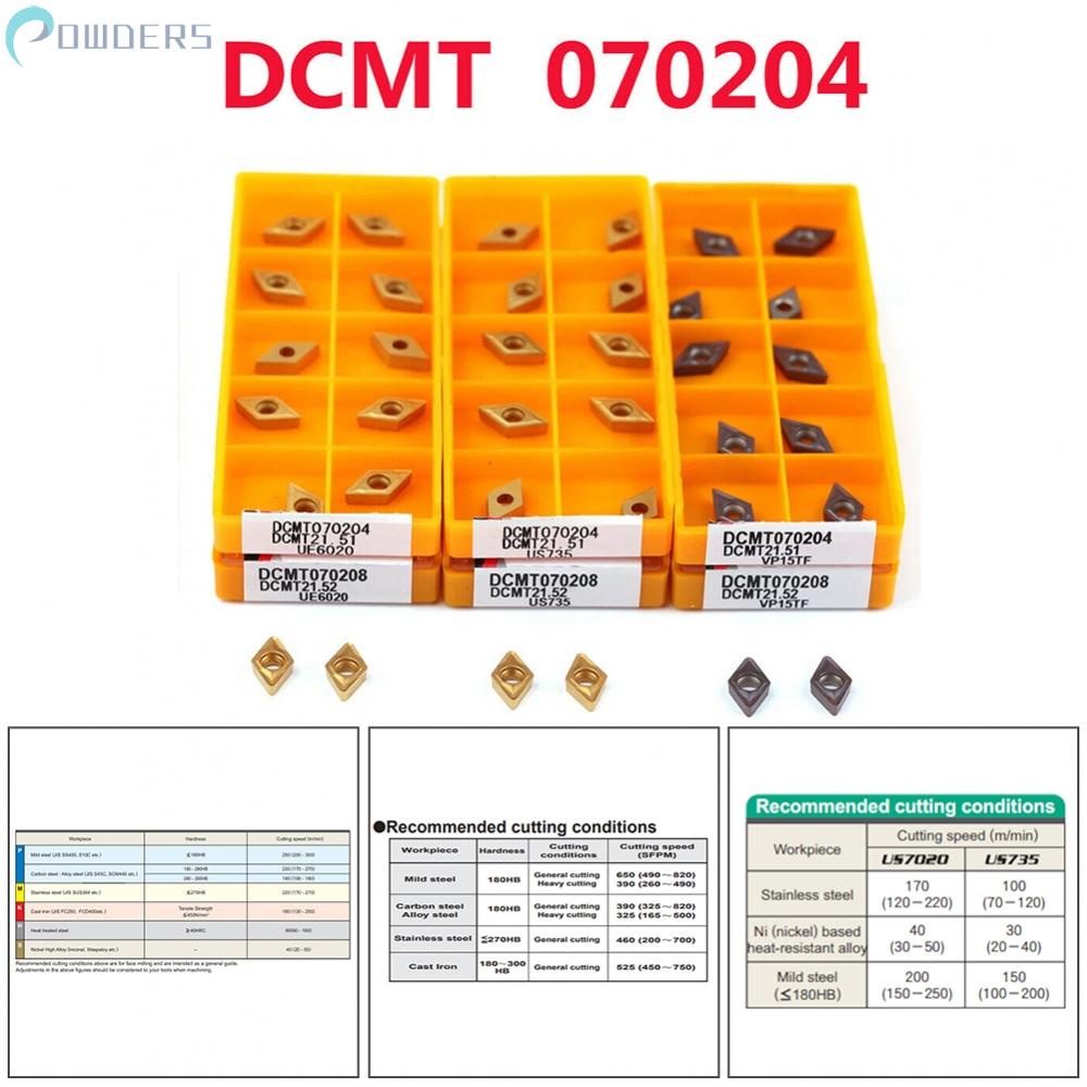 Set 10 Phụ Kiện Đầu Chèn US735 / UE6020 / VP15TF CNC