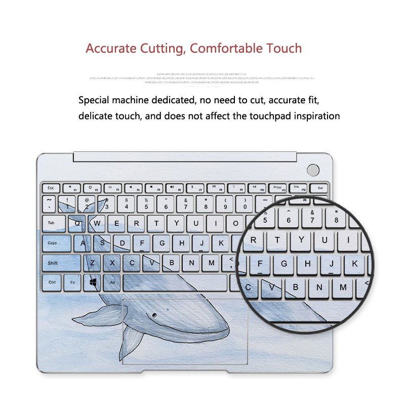 Miếng Dán Bảo Vệ Bàn Phím Laptop Huawei matebook 13 / 14 / D14 / D15 Honor Miếng Dán Skin Laptop Mẫu Art - Decal Dán