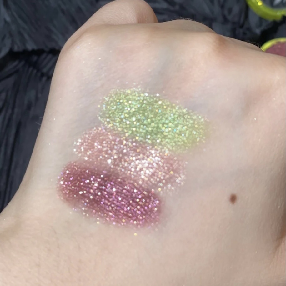 Set phấn mắt Colourpop Tinker Bell Super Shock Shadow Trio 3 hũ màu  Belive in Fairies