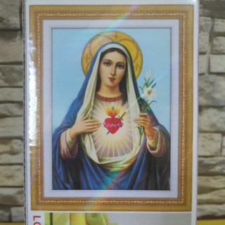 Tranh đính đá Đức mẹ Maria LG-1261 size 50x65cm