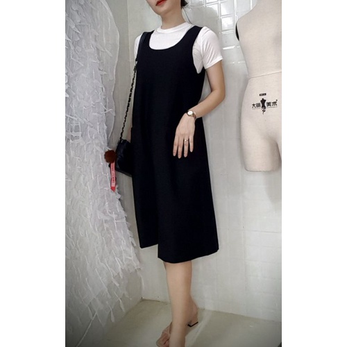 Đầm bầu công sở BeU Design sang trọng cho mẹ bầu diện đi làm thiết kế bởi BeU ( Cổ U; ảnh thật )