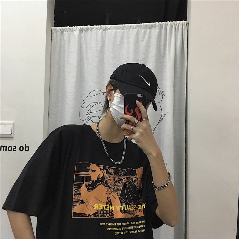Áo Thun Tay Lỡ 100% Cotton Form Rộng Unisex Ulzzang
