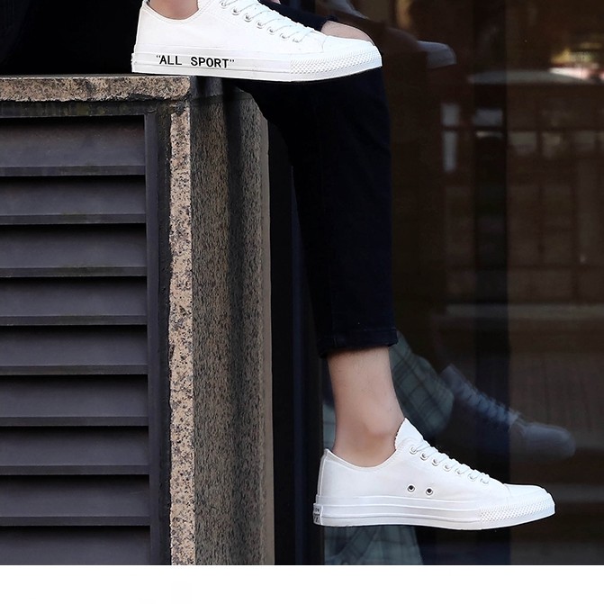 Giày thể thao canvas thời trang năng động cho nam size 39-44 | BigBuy360 - bigbuy360.vn