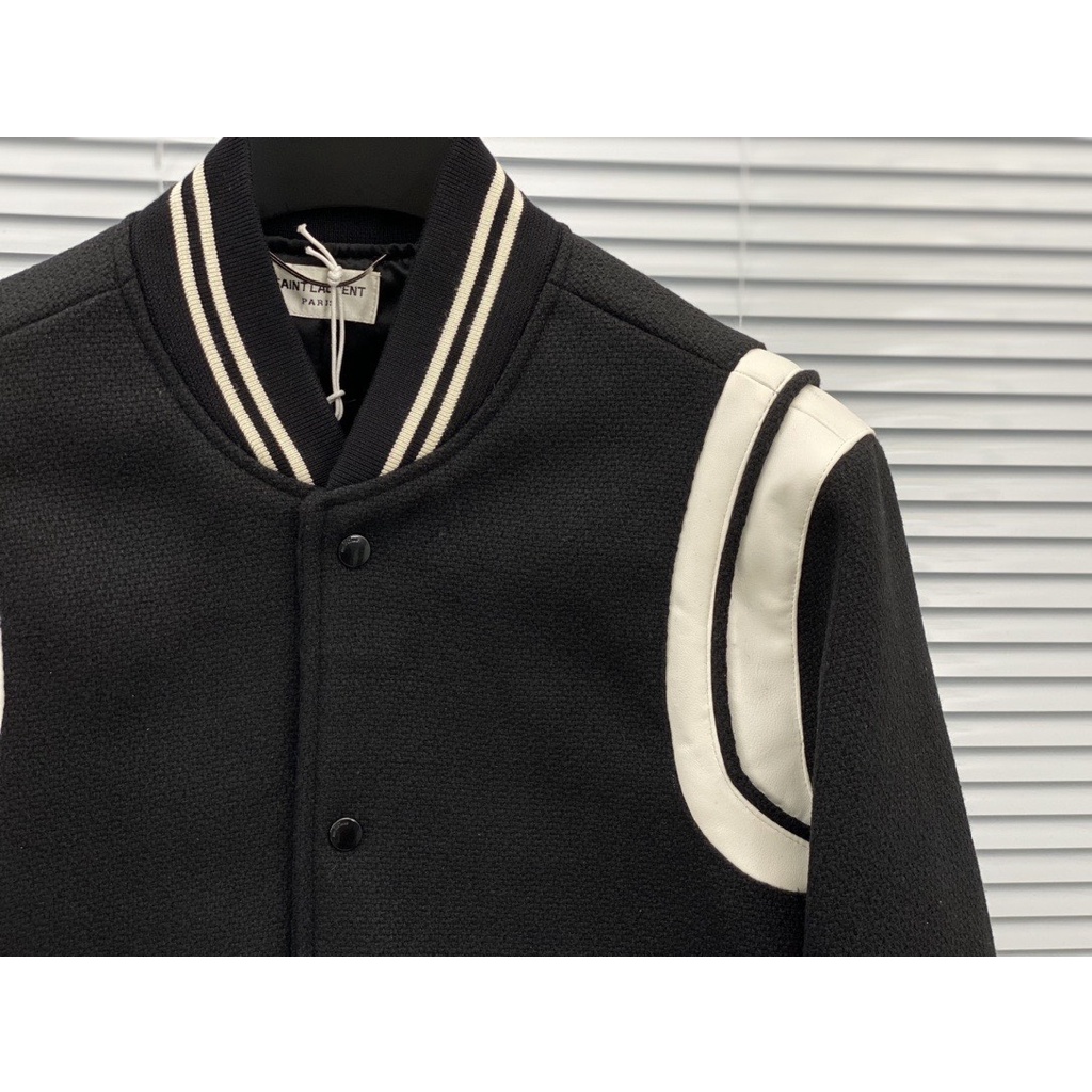 ⚡️[Mirror Quality] - Áo Khoác Bomber Teddy Jacket YSL mirror quality, áo bomber teddy jacket slp