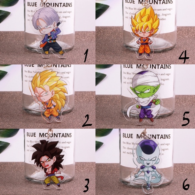 Móc khoá mica dragon ball 7 viên ngọc rồng giá rẻ - ib shop chọn mẫu nha