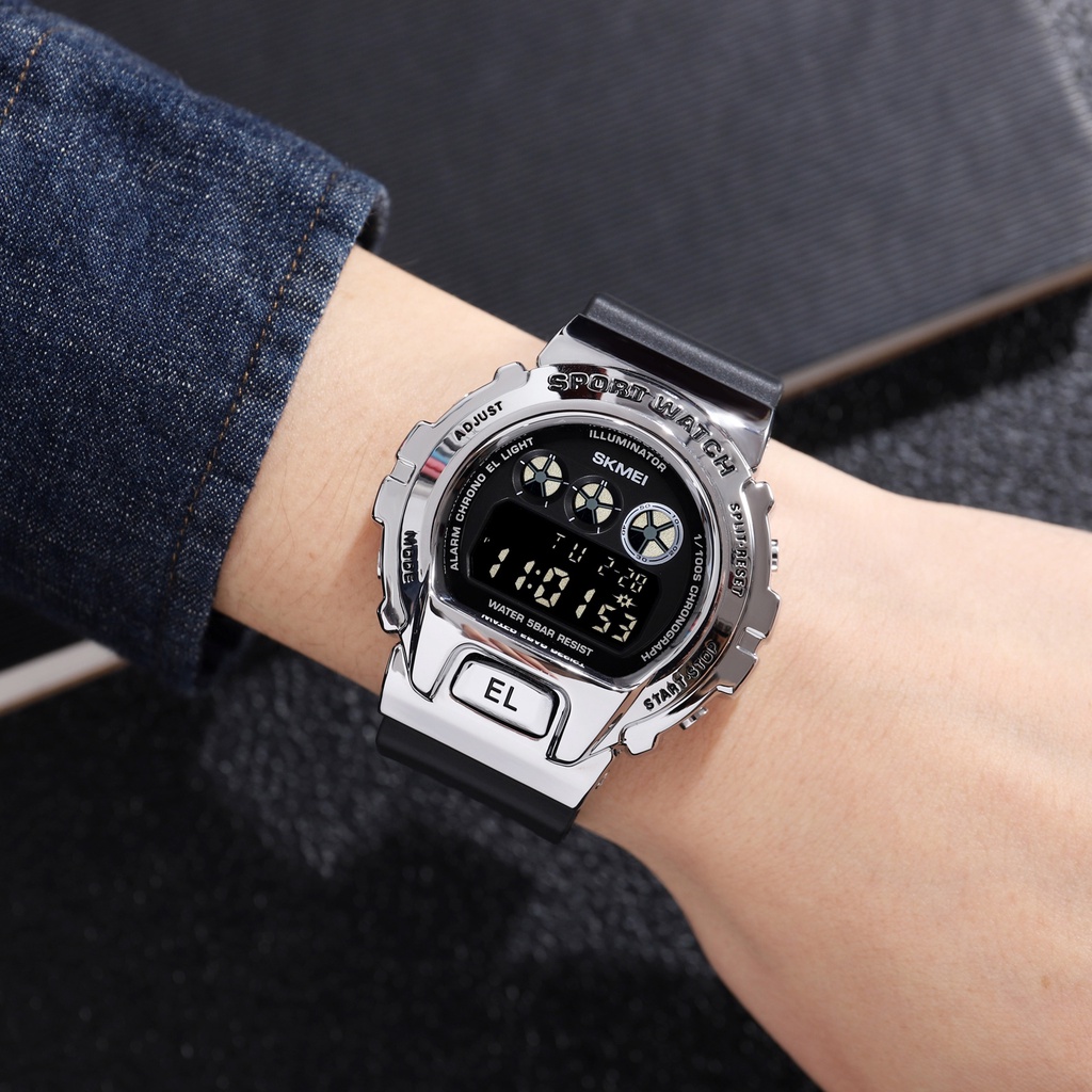 Đồng Hồ Điện Tử Thể Thao SKMEI 1905 Chống Nước Có Đèn LED Dành Cho Nam
