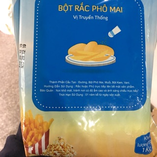 Bột phomai Tasty vị truyền thống 1kg