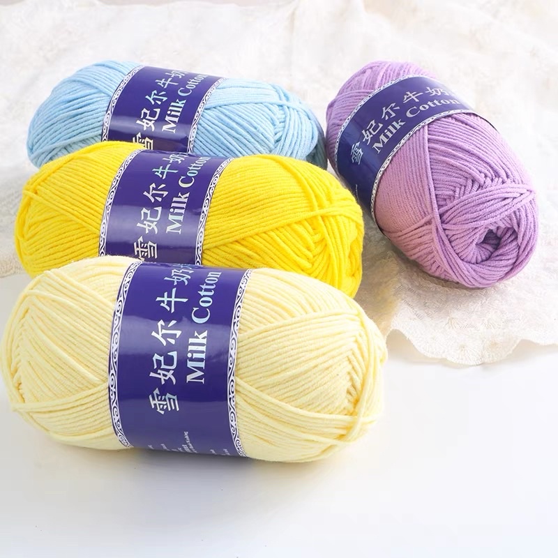 Milk Cotton dòng len chất lượng cao