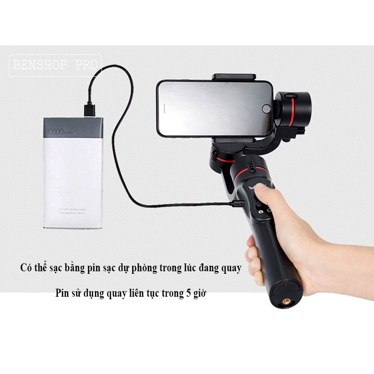 Thiết bị chống rung cầm tay 3 trục cho smartphone Wewow A5 Gimbal