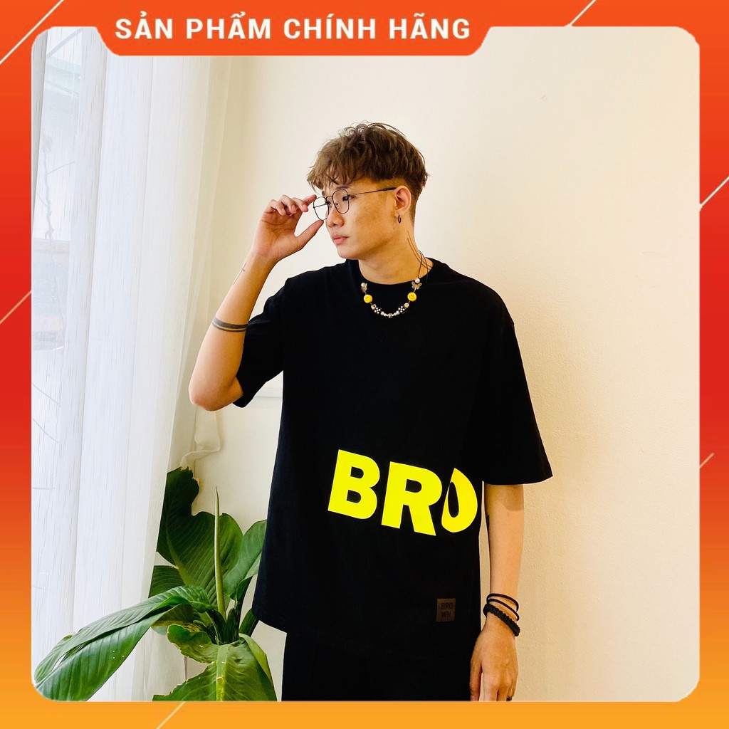 [ MÃ - BROWBTNT1 - SALEOFF 10%]   ÁO THUN  BLACK   BROWN  -  XANH - UNISEX - BROWN.studio   [ HÀNG T