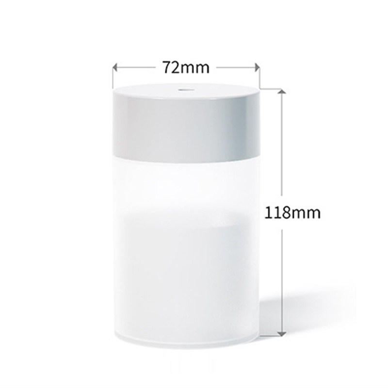 Máy Khuếch Tán Tinh Dầu Mini 260ML Tích Hợp Đèn LED Lãng Mạn