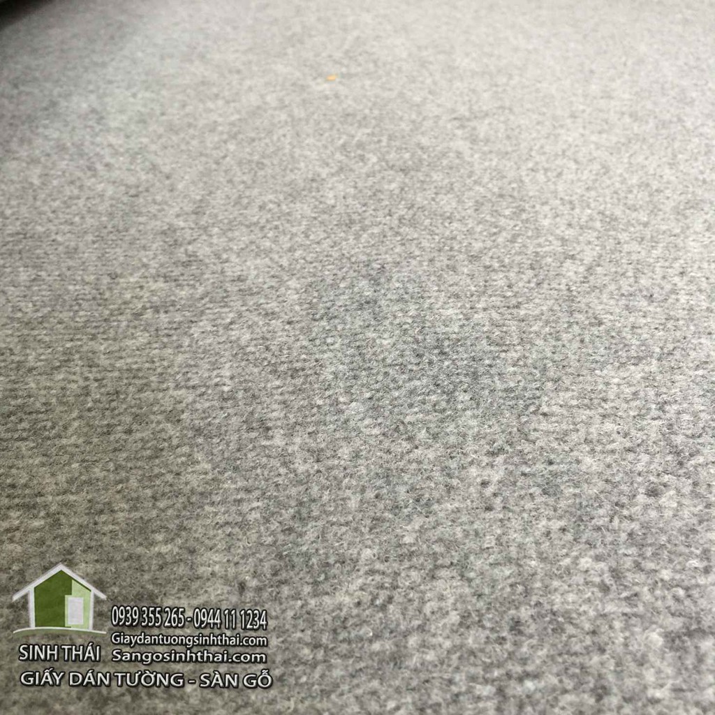 Thảm nỉ trải sàn màu xám - 1m²