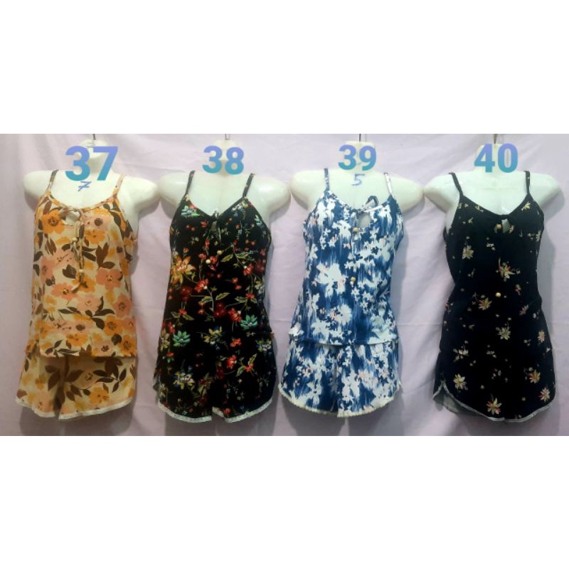 Đồ bộ hai dây nữ ( chất thun 4 chiều)