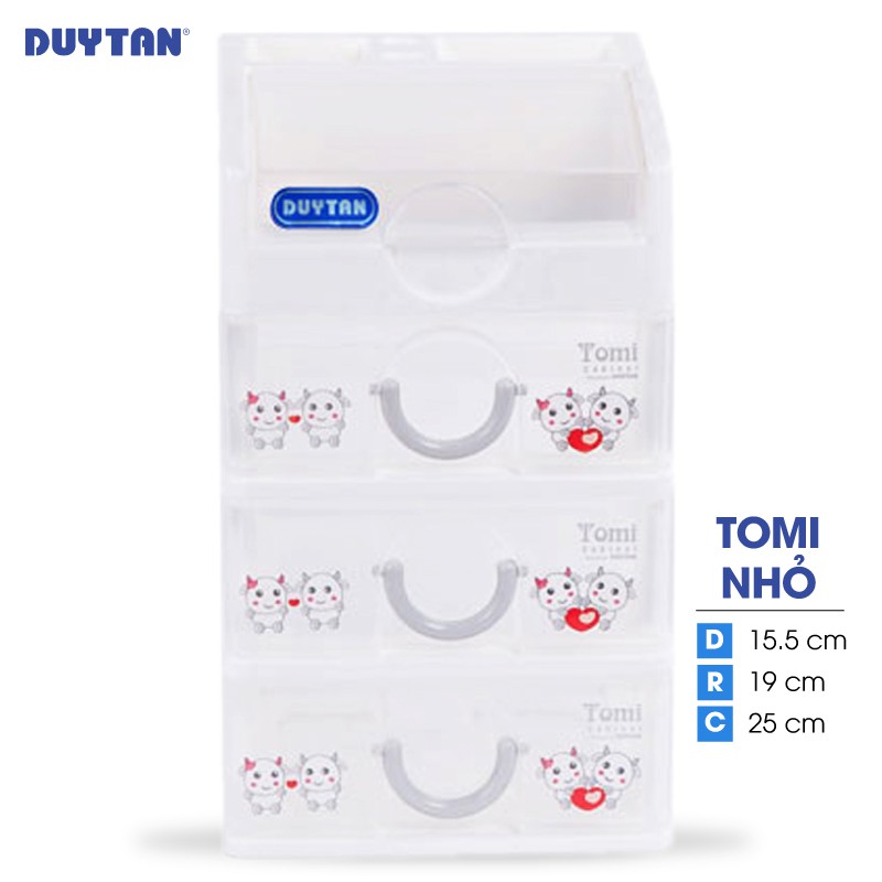 Tủ nhựa Duy Tân Tomi Nhỏ - 4 ngăn - Nhiều màu