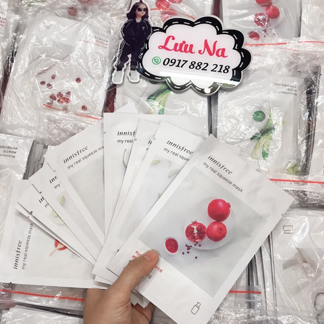 Combo 3 set mặt na