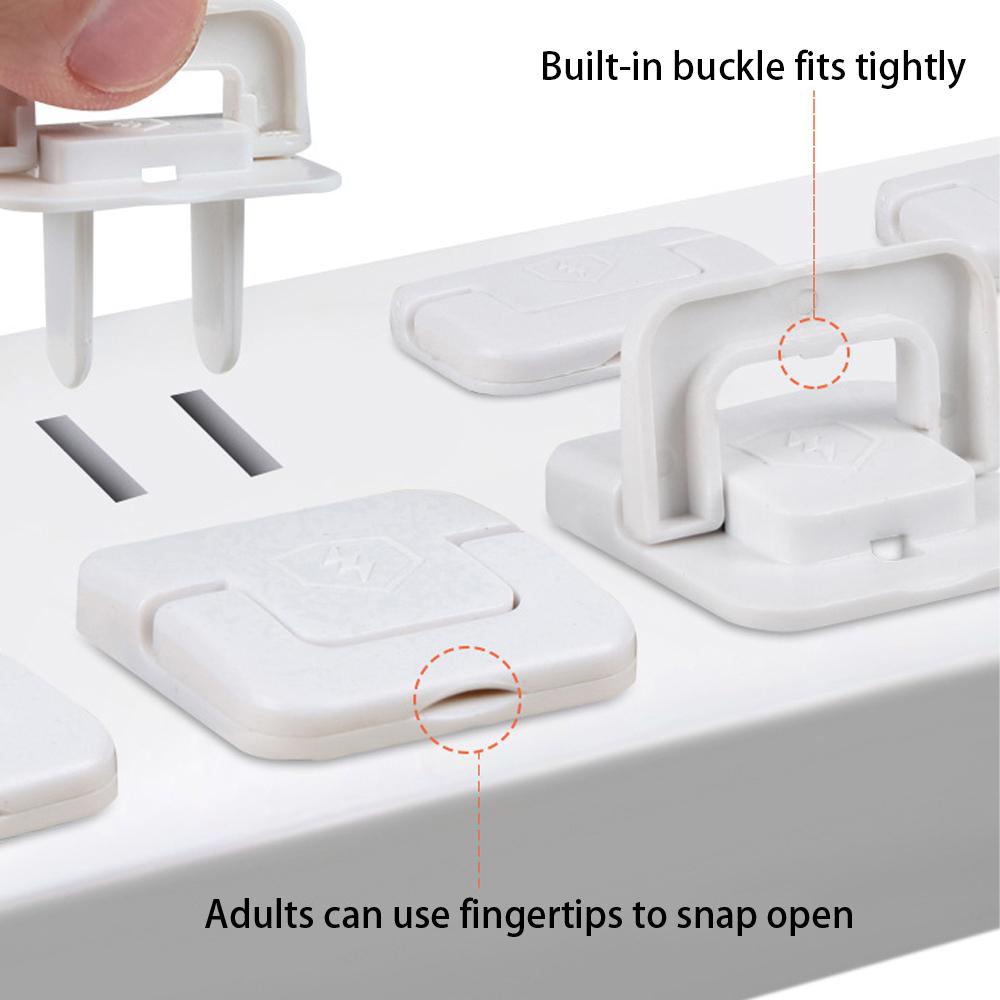 Bộ 20 Nút Nhựa Cắm Điện Bảo Vệ An Toàn Cho Bé Sơ Sinh