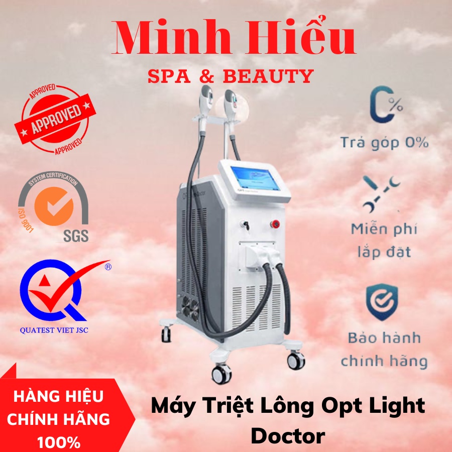 [ Bảo Hành 12 Tháng ] Máy Triệt Lông Opt Light Doctor - (Hàng chuẩn loại 1)