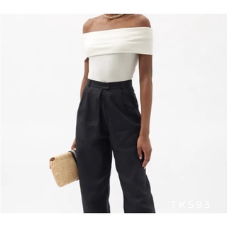 Áo Crop Thun Trễ Vai
