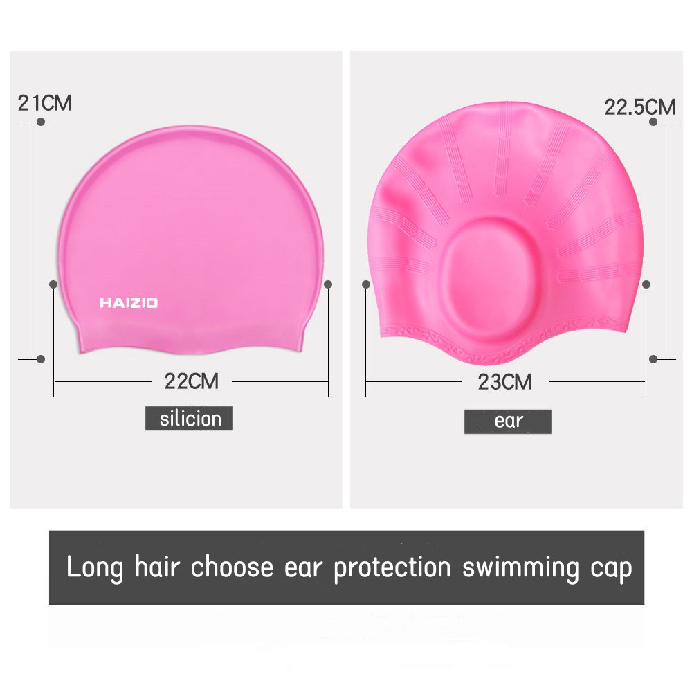 Mũ Bơi Bằng Silicone Chống Thấm Nước Chuyên Dụng