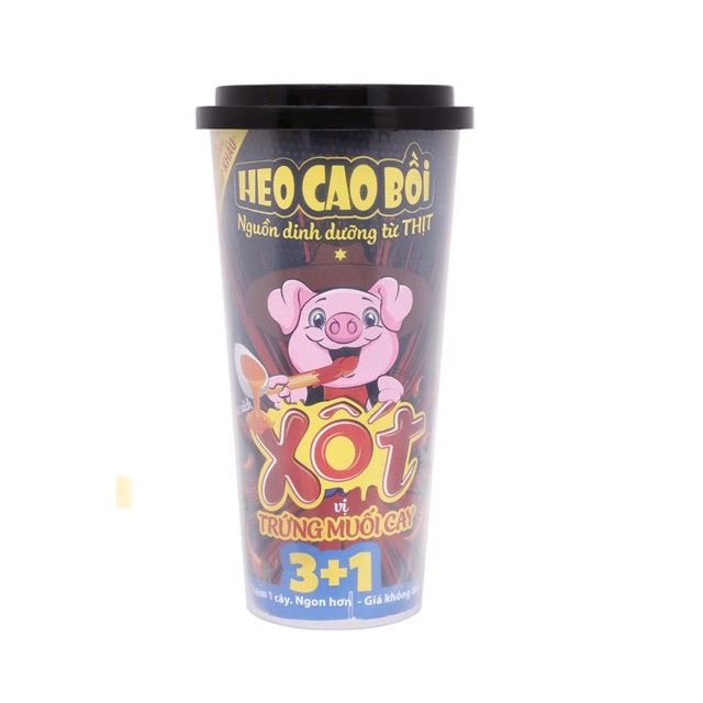 Xúc xích Heo cao bồi 3+1 cây